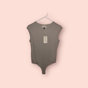 NWT XL universal threads beige bodysuit